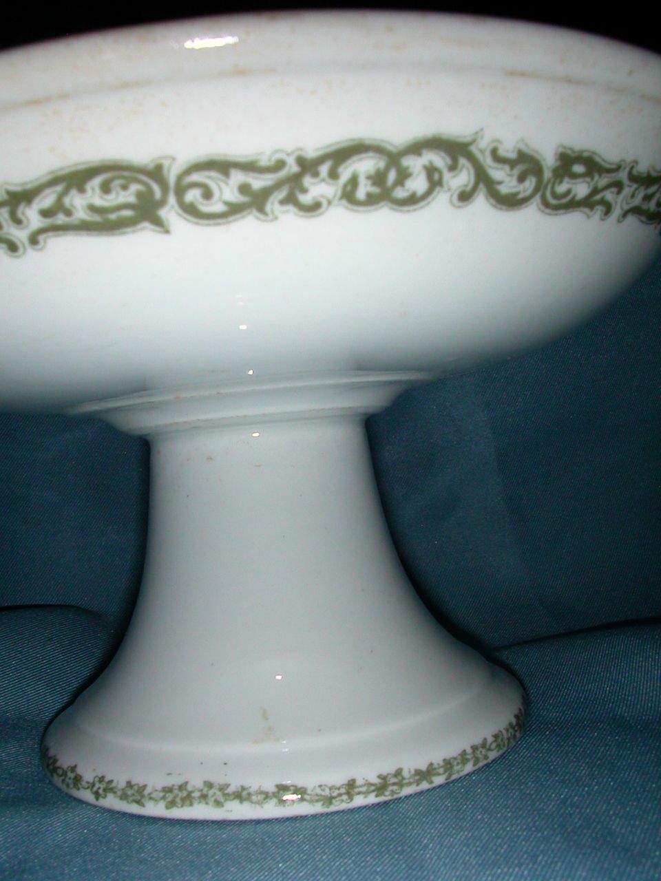 New York Central & Hudson River Railroad China Compote New York Central & Hudson River Railroad China Compote