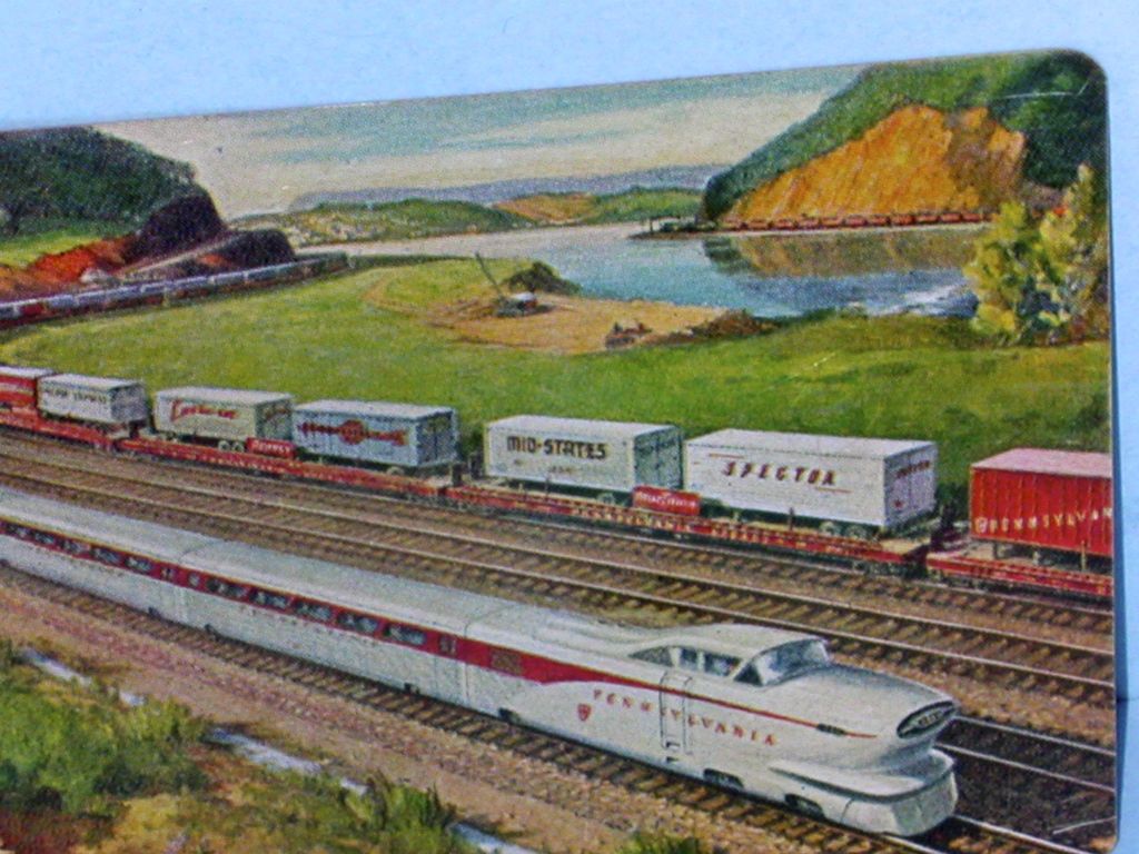 Pennsylvania Railroad 1956 Pocket Calendar7 Pennsylvania Railroad 1956 Pocket Calendar7