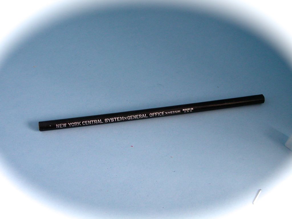 New York Central System Railroad Wood Pencil New York Central System Railroad Wood Pencil