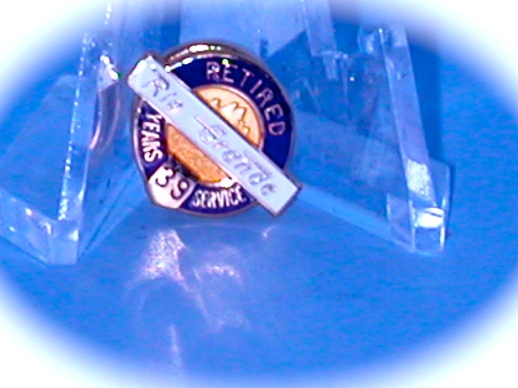 Rio Grande Railroad Lapel Service Rio Grande Railroad Lapel Service