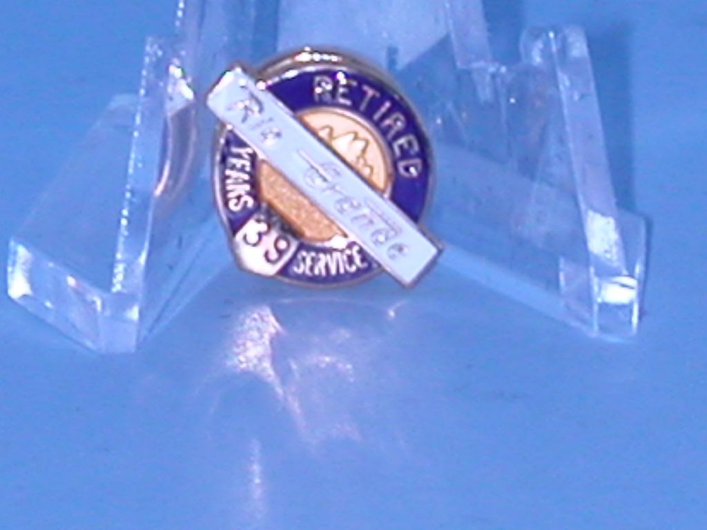 Rio Grande Railroad Lapel Service Rio Grande Railroad Lapel Service