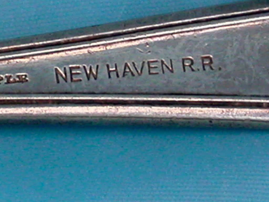 New Haven Railroad Silver Bullion Spoon New Haven Railroad Silver Bullion Spoon