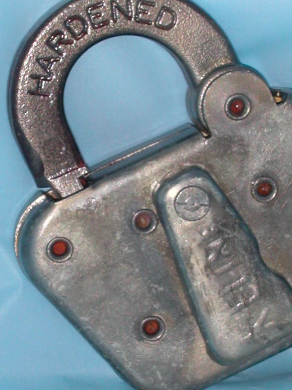 Bessemer & Lake Erie Railroad Steel Switch Lock Bessemer & Lake Erie Railroad Steel Switch Lock