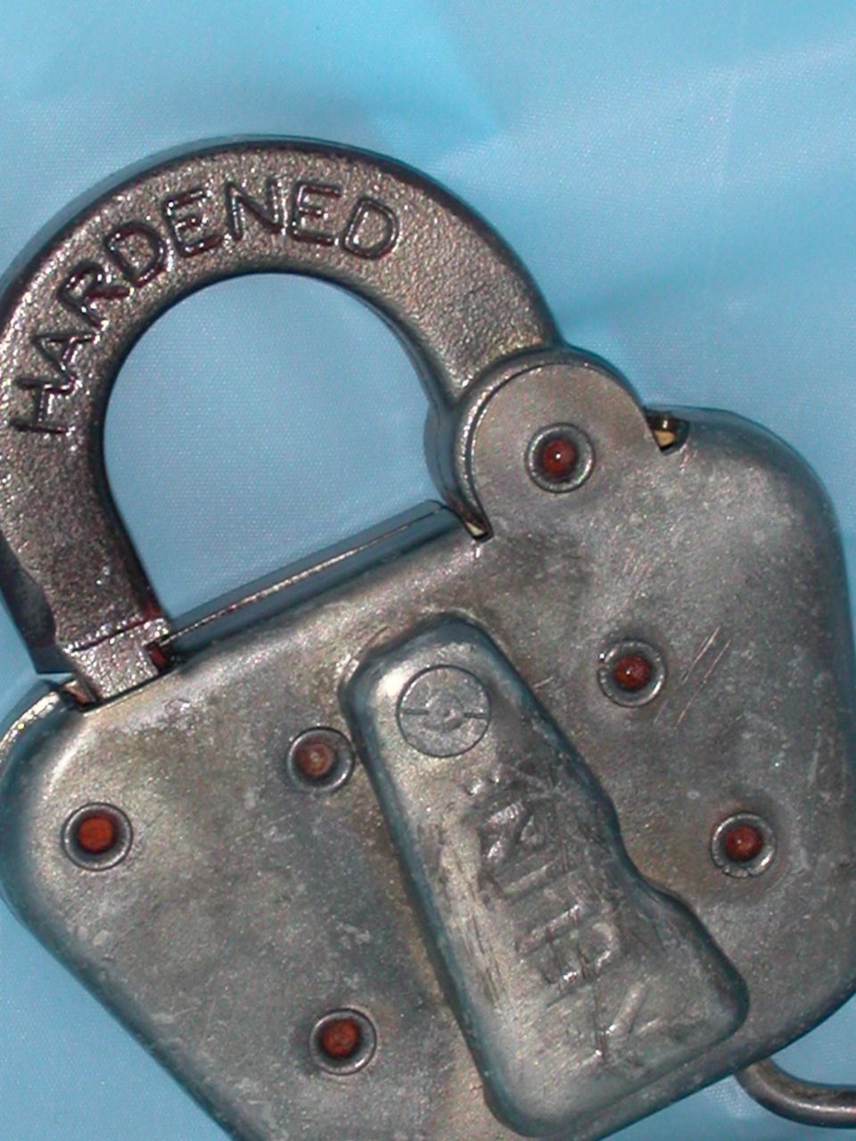 Bessemer & Lake Erie Railroad Steel Switch Lock Bessemer & Lake Erie Railroad Steel Switch Lock