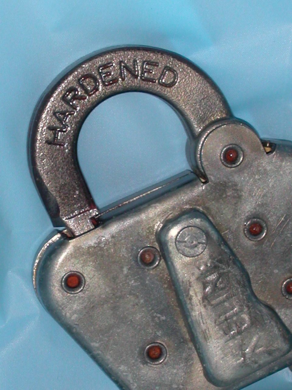 Bessemer & Lake Erie Railroad Steel Switch Lock Bessemer & Lake Erie Railroad Steel Switch Lock