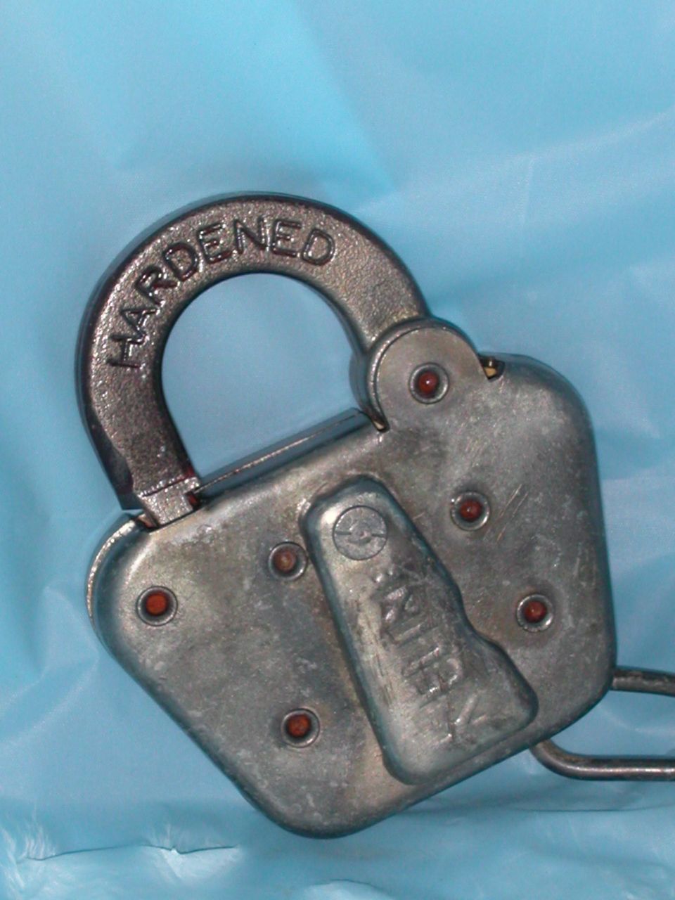 Bessemer & Lake Erie Railroad Steel Switch Lock Bessemer & Lake Erie Railroad Steel Switch Lock