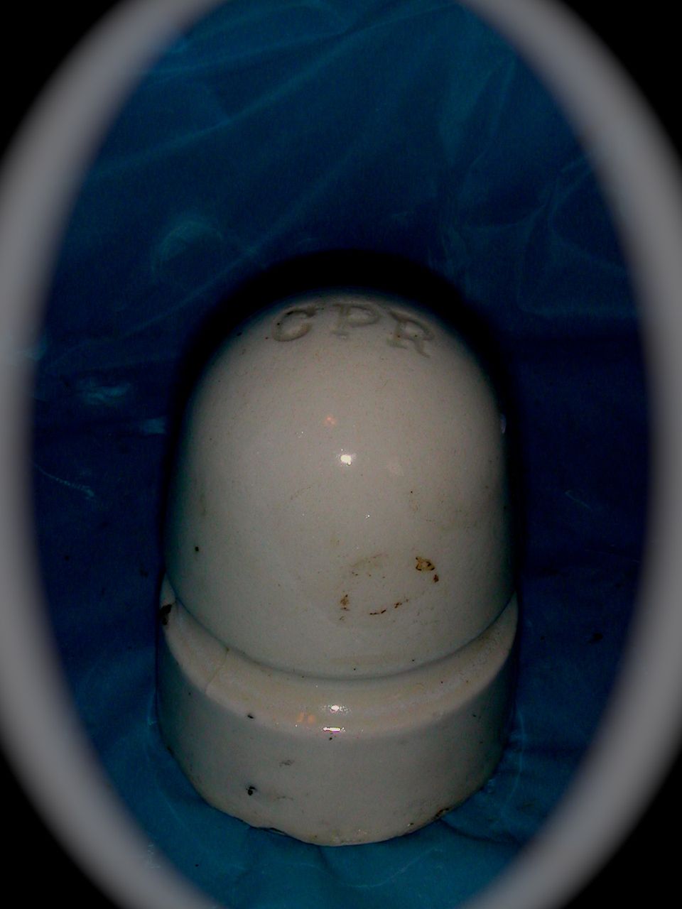 Canadian Pacific Railway Ceramic Insulator Canadian Pacific Railway Ceramic Insulator