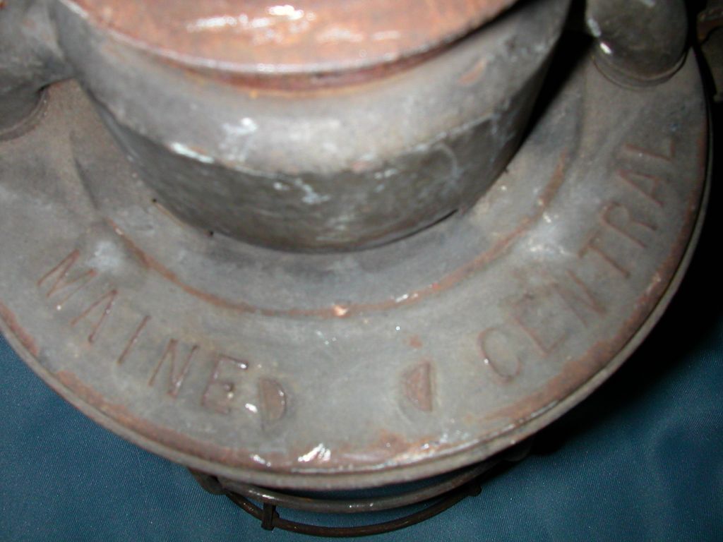 Maine Central Railroad Hand Lantern Maine Central Railroad Hand Lantern