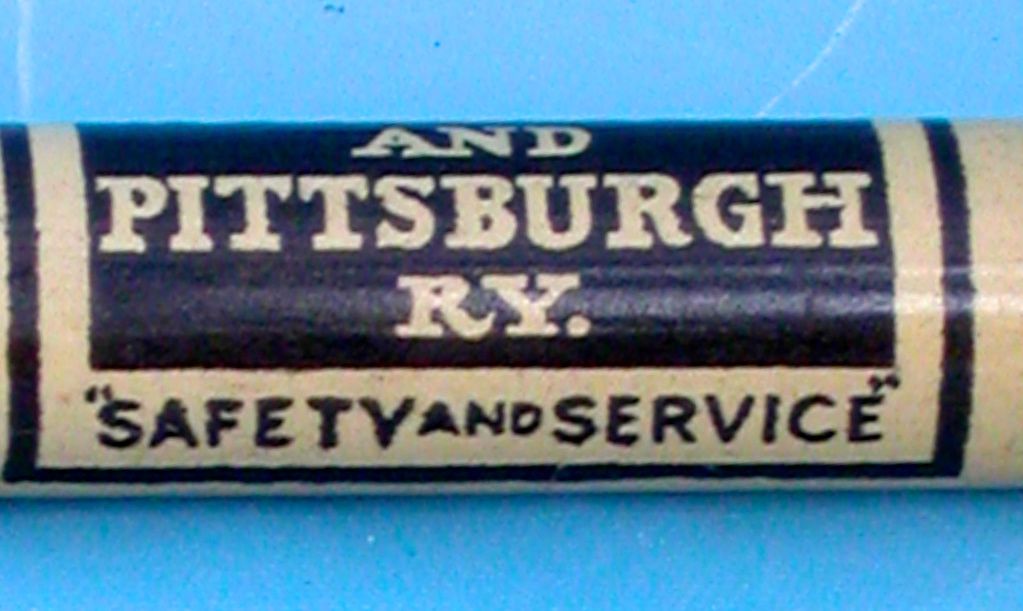 Buffalo, Rochester & Pittsburgh Railway Mechanical Pencil Buffalo, Rochester & Pittsburgh Railway Mechanical Pencil