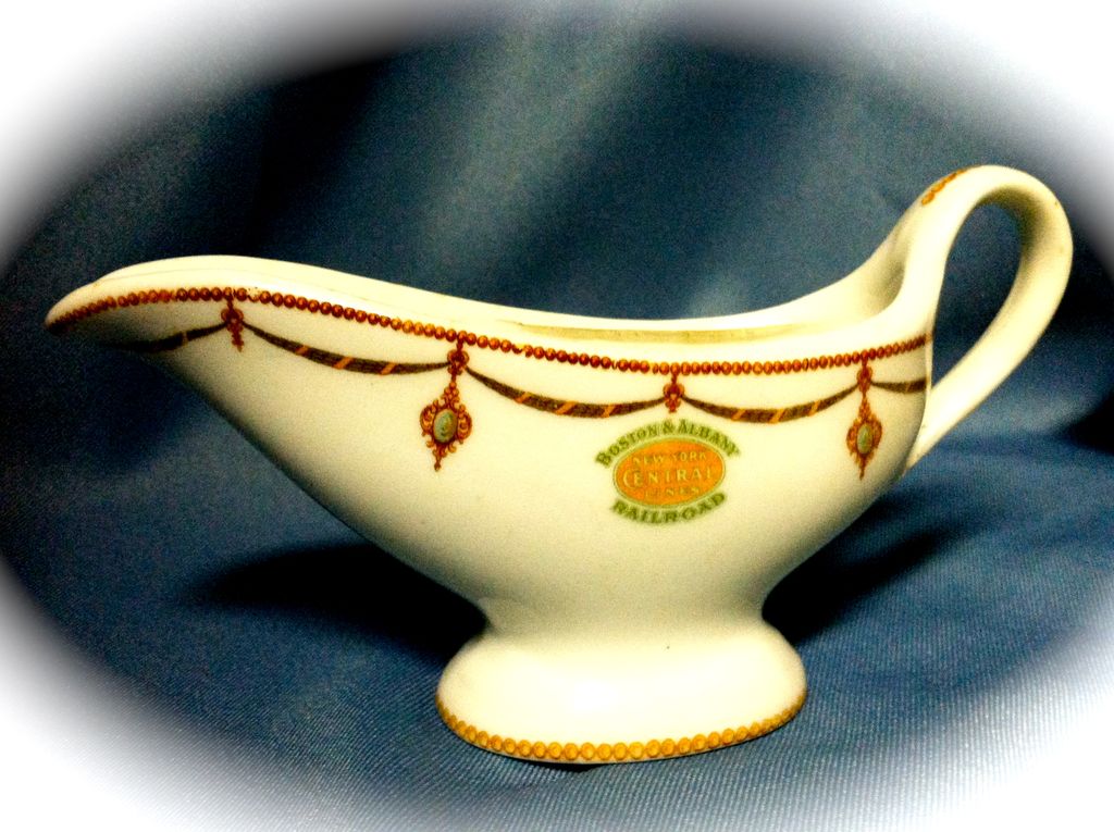 Boston & Albany Railroad China Sauce Boat Boston & Albany Railroad China Sauce Boat