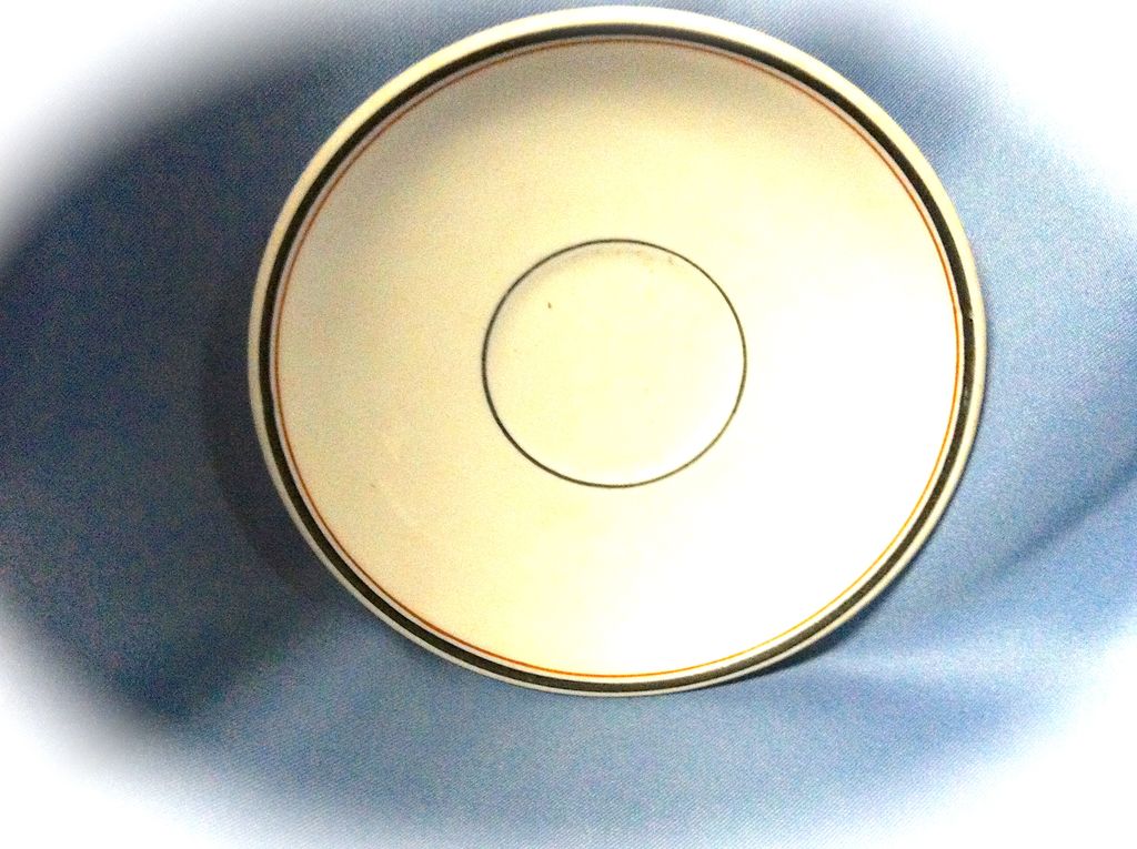 Wabash Railroad China Saucer Wabash Railroad China Saucer