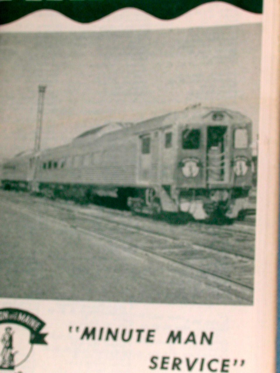 Boston & Maine Railroad Public Timetable. Boston & Maine Railroad Public Timetable.