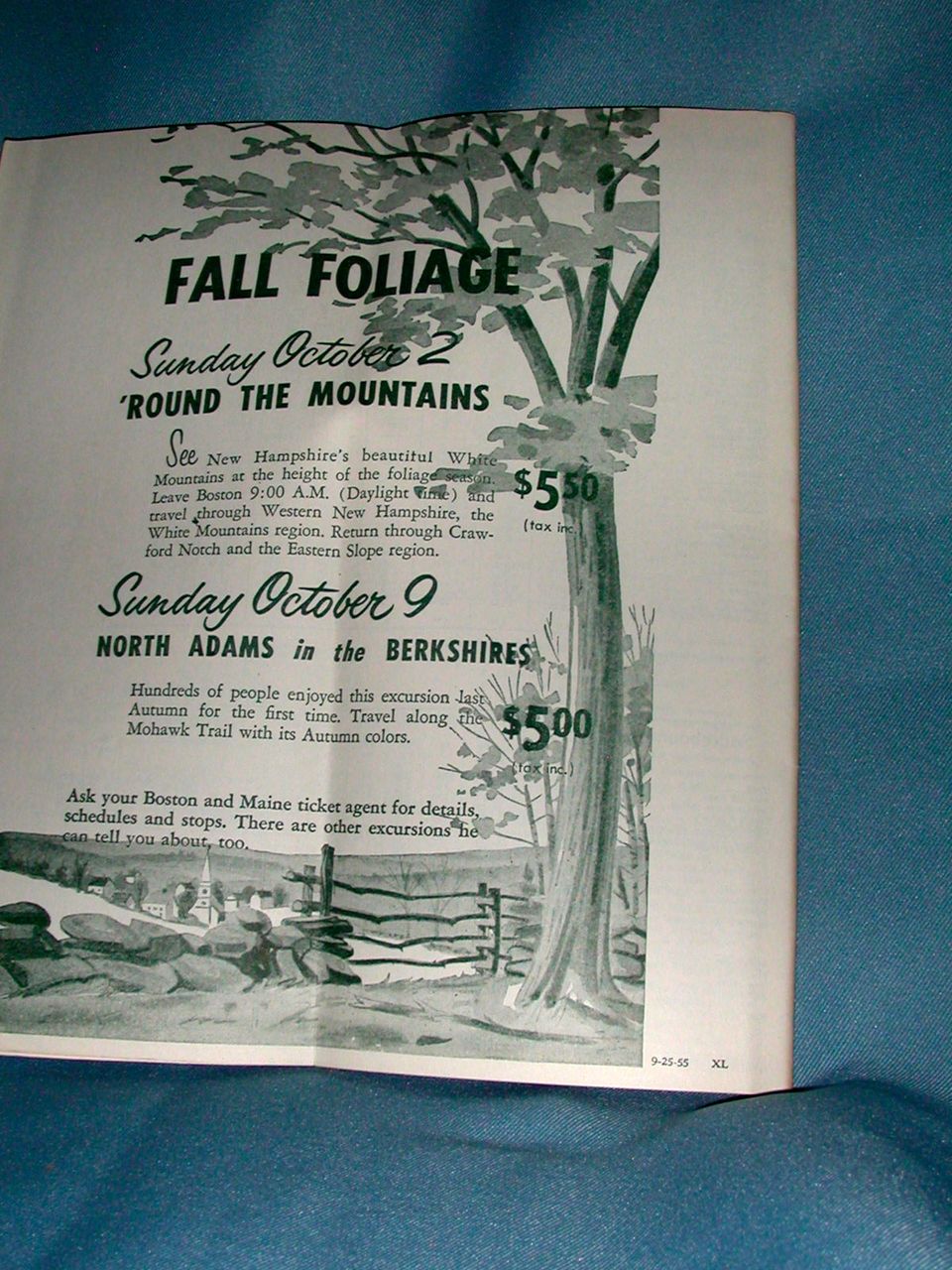 Boston & Maine Railroad Public Timetable. Boston & Maine Railroad Public Timetable.