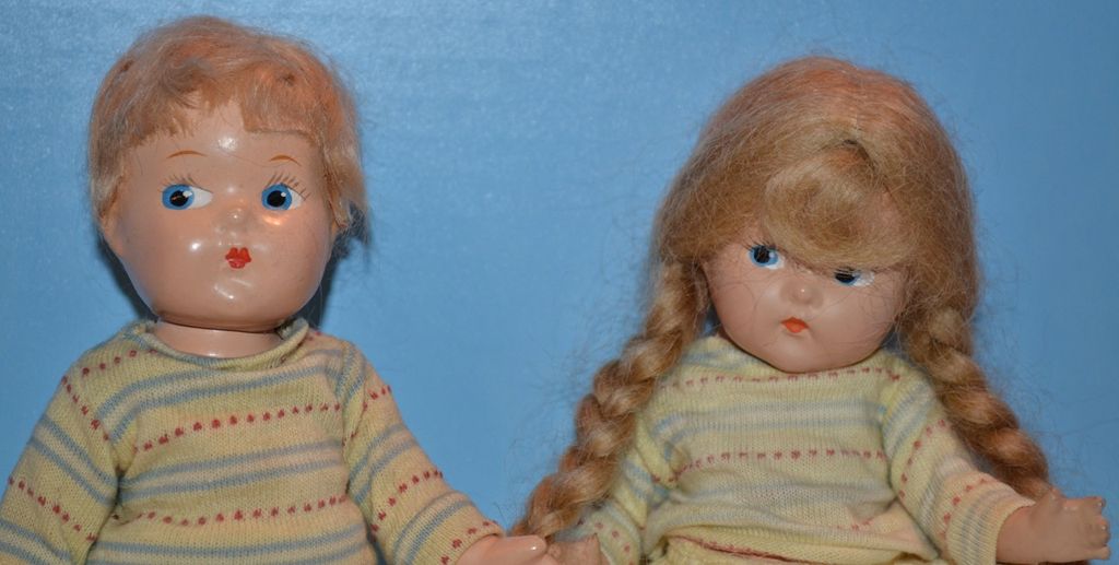 1947 Vogue Toddles BINKY and BUNKY 1947 Vogue Toddles BINKY and BUNKY