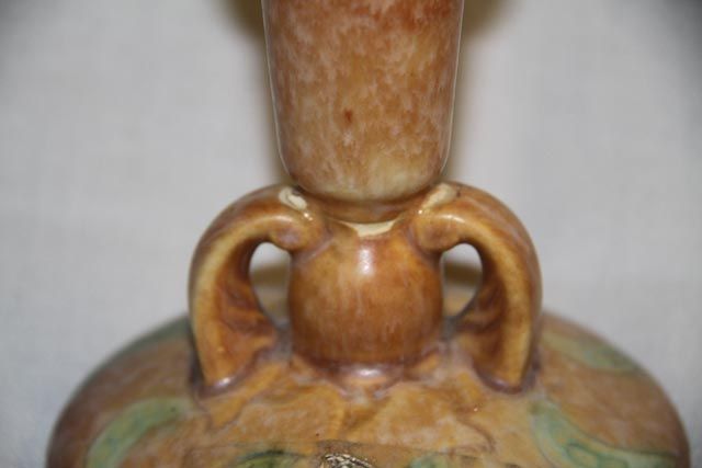 Roseville Falline Candle Holders Roseville Falline Candle Holders