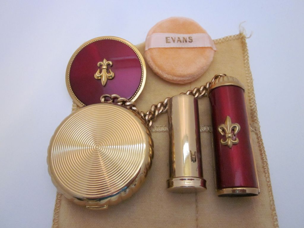 Fabulous Evans Compact & Lipstick Holder Fabulous Evans Compact & Lipstick Holder