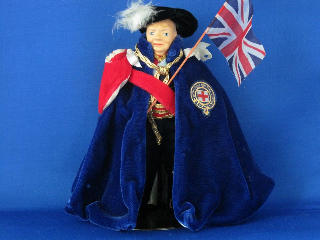 Peggy Nisbet Sir Winston Churchill doll Peggy Nisbet Sir Winston Churchill doll