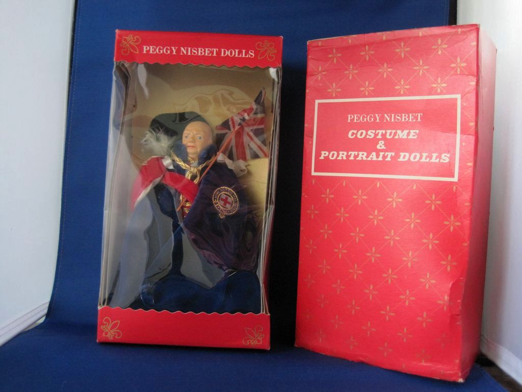 Peggy Nisbet Sir Winston Churchill doll Peggy Nisbet Sir Winston Churchill doll