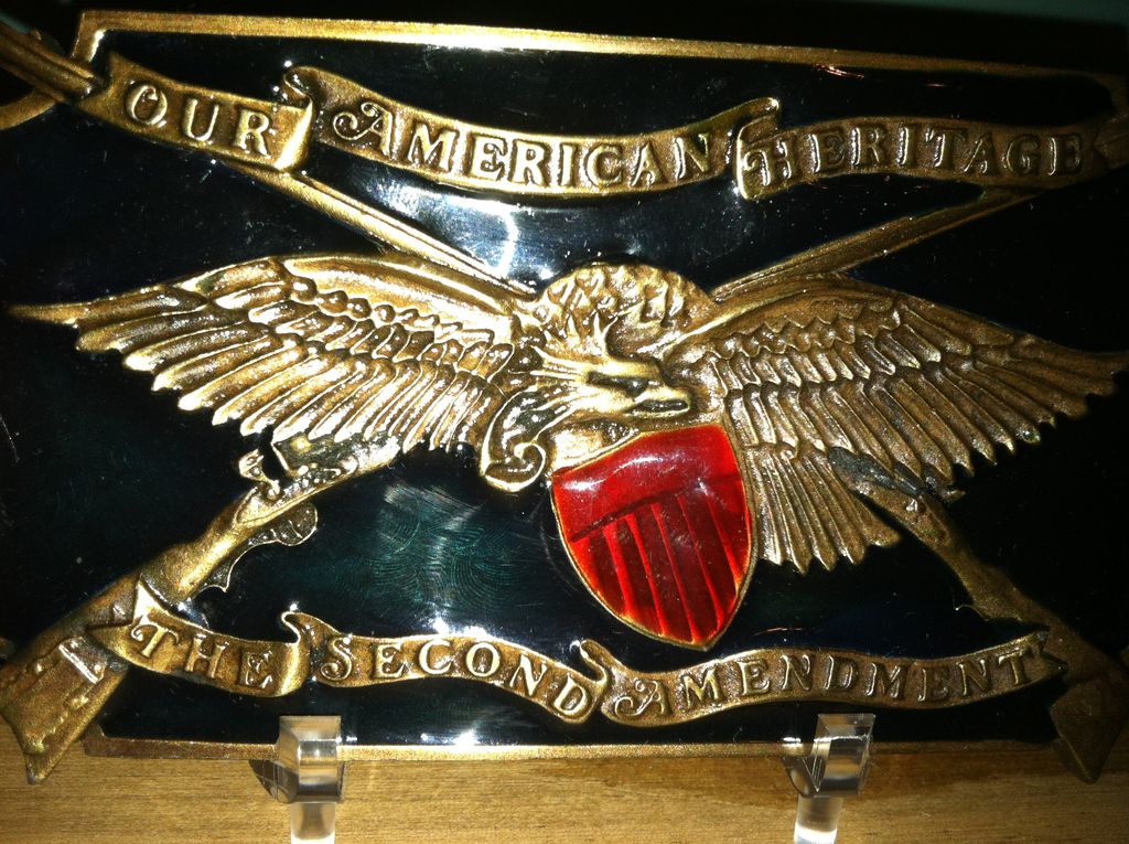 Second Amendment Bergamot Brass Gun Belt Buckle 1976 By Vinegarroon Foundries Second Amendment Bergamot Brass Gun Belt Buckle 1976 By Vinegarroon Foundries