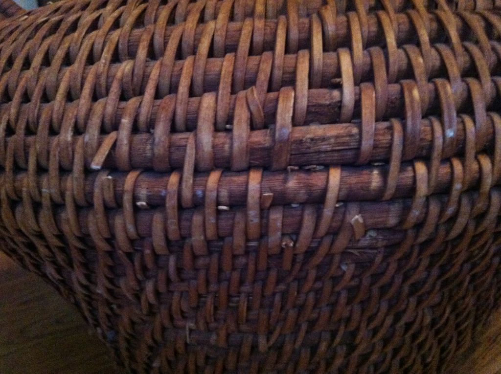 Beautifully Woven Rare Snake Charmers Basket Beautifully Woven Rare Snake Charmers Basket