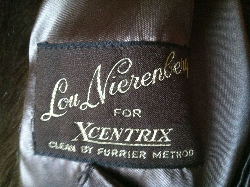 Faux Fur Coat Lou Nierenberg for Xcentrix 1960's Size 14 Faux Fur Coat Lou Nierenberg for Xcentrix 1960's Size 14