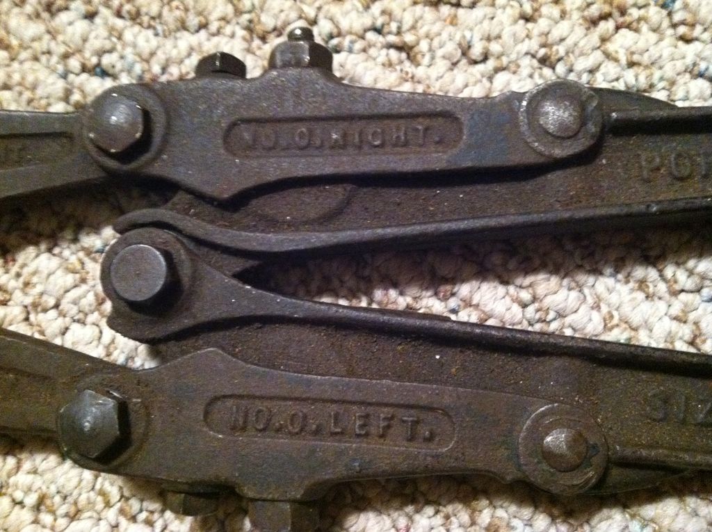 Antique Bolt Cutters HK Porter dater Oct 1892 Bulldog Boston USA Antique Bolt Cutters HK Porter dater Oct 1892 Bulldog Boston USA