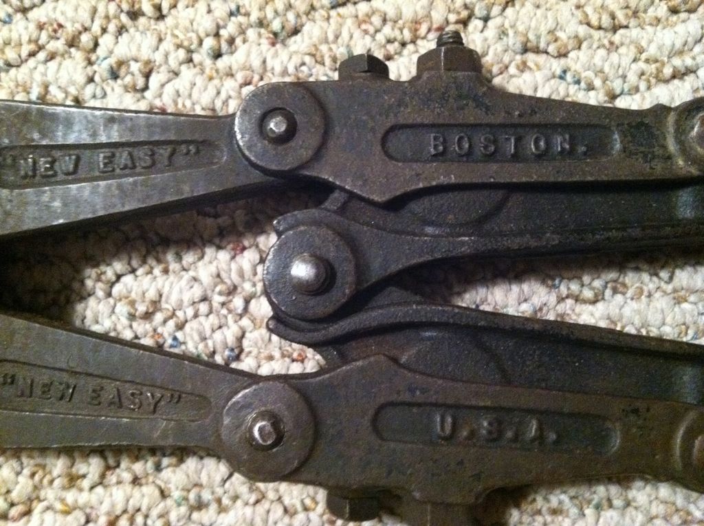 Antique Bolt Cutters HK Porter dater Oct 1892 Bulldog Boston USA Antique Bolt Cutters HK Porter dater Oct 1892 Bulldog Boston USA