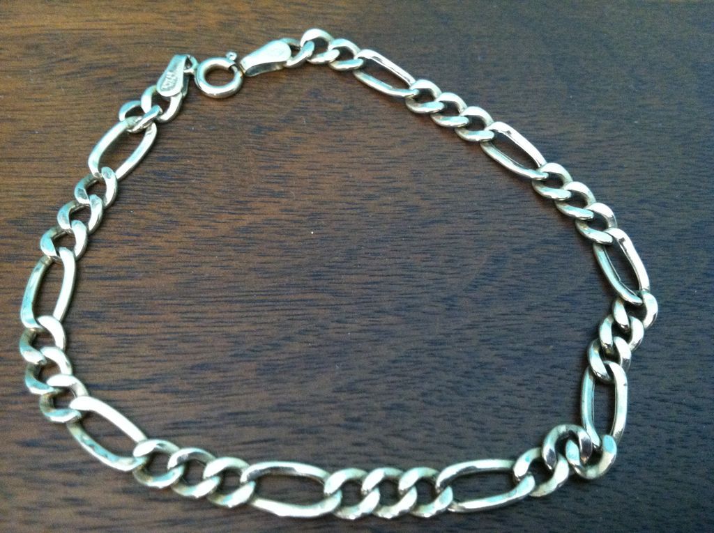 Vintage Marked 14 K Karat Gold 7 1/2" Chain Link Bracelet Italy Vintage Marked 14 K Karat Gold 7 1/2" Chain Link Bracelet Italy