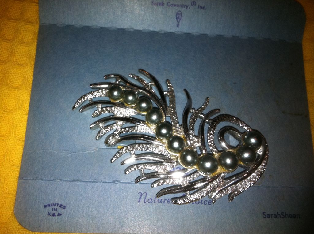 Beautiful Vintage Sarah Coventry Brooch Pin Natures Choice Beautiful Vintage Sarah Coventry Brooch Pin Natures Choice