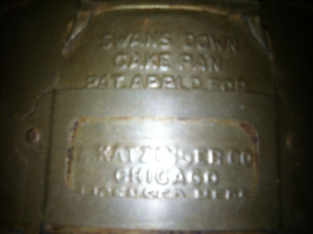 Swans Down Cake Flour Pan 1896 First Production Swans Down Cake Flour Pan 1896 First Production
