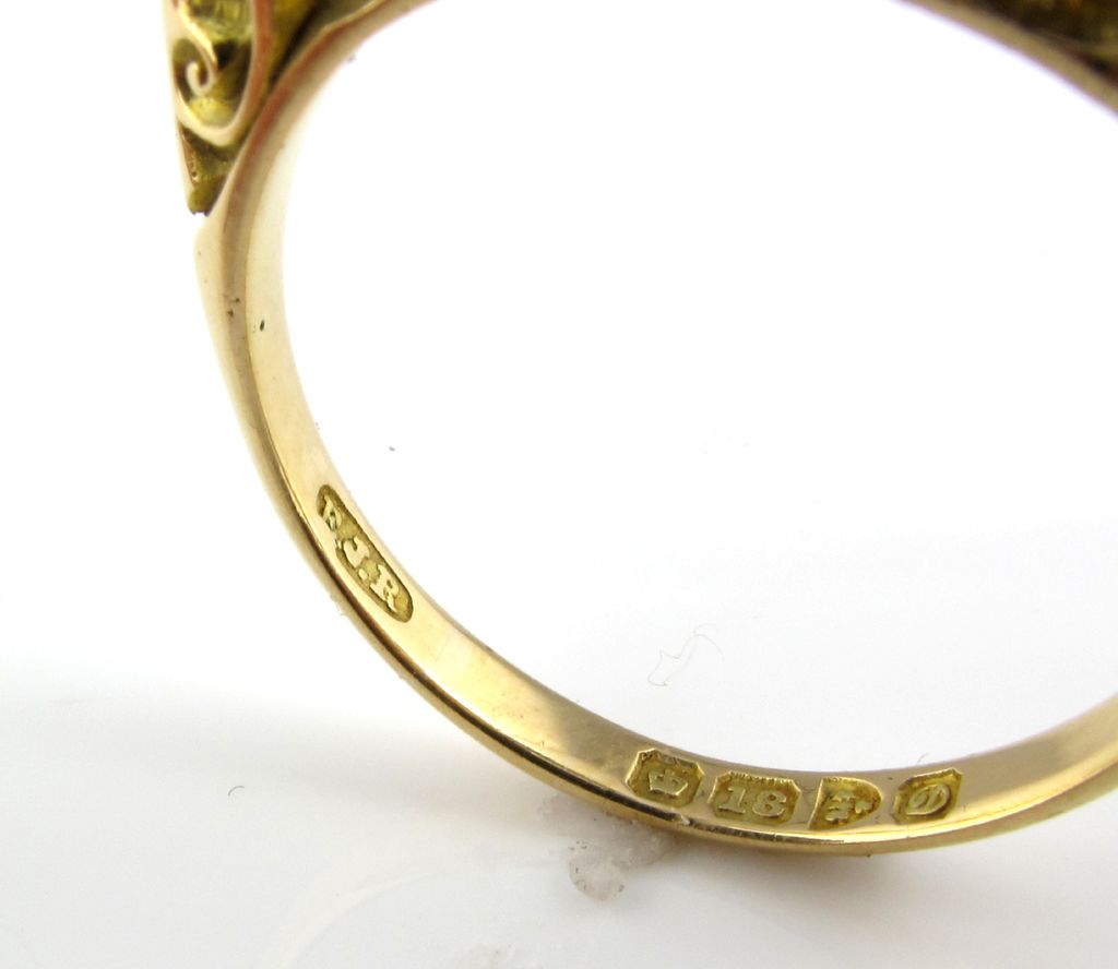 Edwardian Sapphire & Diamond Eternity Ring. Edwardian Sapphire & Diamond Eternity Ring.