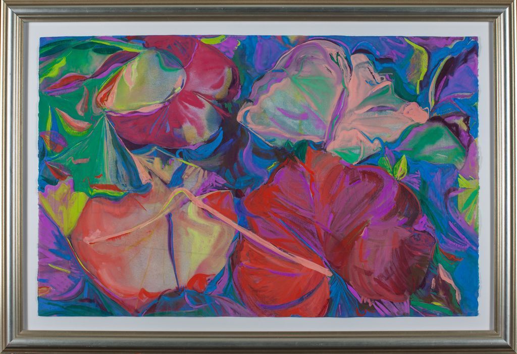 Christina Oros Blum, "Opulence" Original Watercolor Painting on Paper Christina Oros Blum, "Opulence" Original Watercolor Painting on Paper