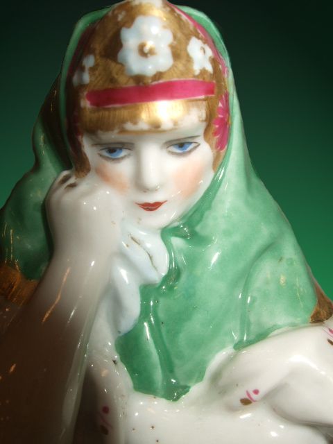 Russian Old Porcelain Figurine Russian Old Porcelain Figurine