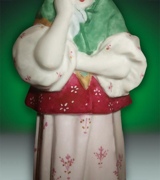 Russian Old Porcelain Figurine Russian Old Porcelain Figurine