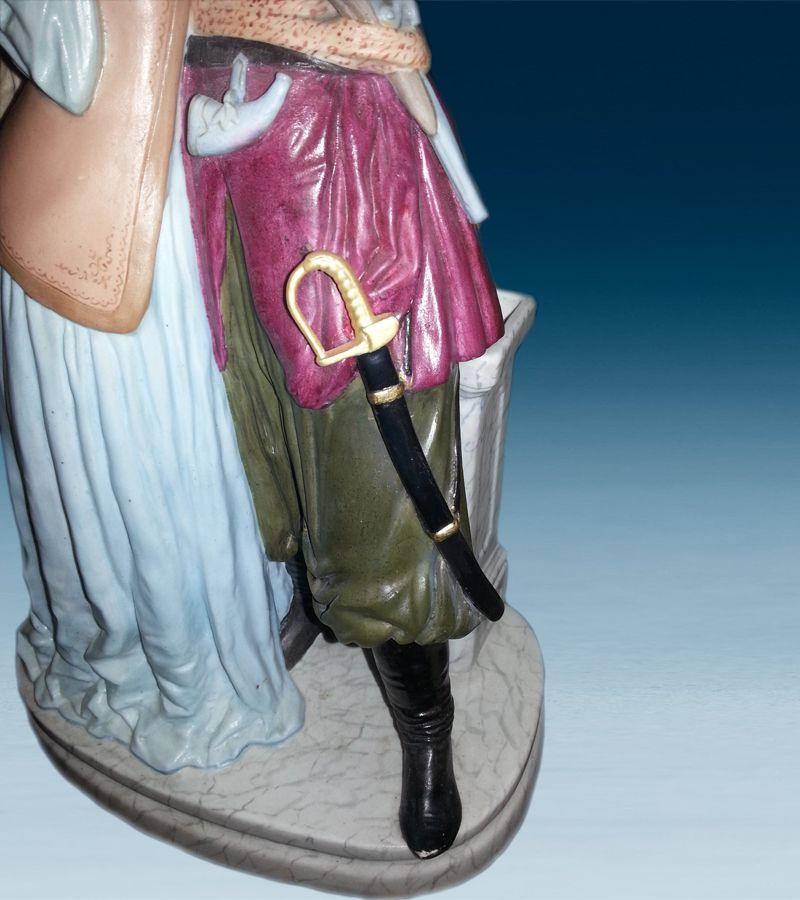Russian Porcelain Figurine"Parting.Andrey And Beautiful Polish Woman" Russian Porcelain Figurine"Parting.Andrey And Beautiful Polish Woman"