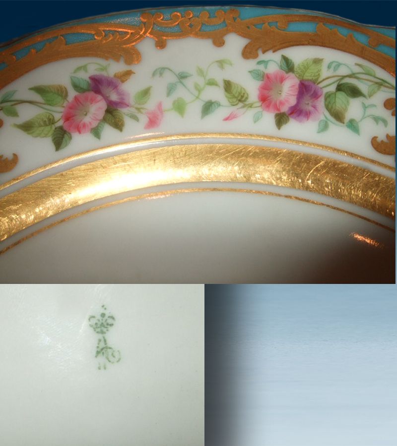 Russian Imperial Porcelain Plate ,Alexander II Russian Imperial Porcelain Plate ,Alexander II