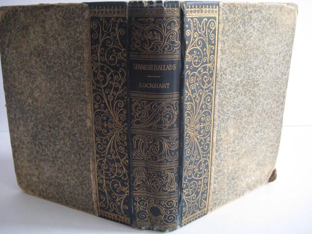 Vintage Ancient Spanish Ballads Book Vintage Ancient Spanish Ballads Book