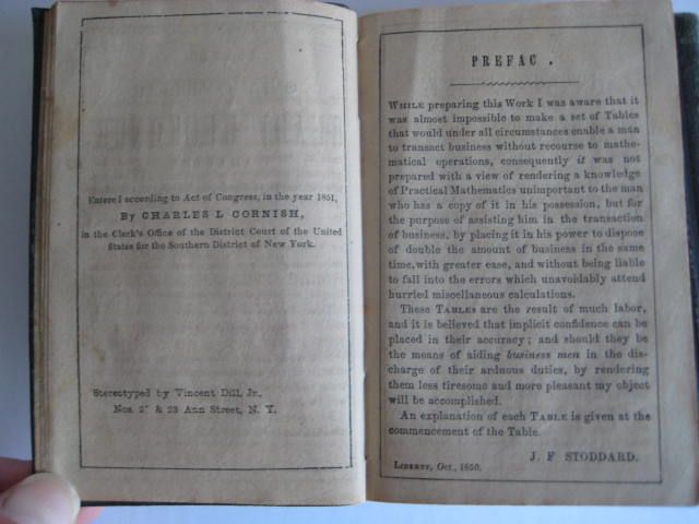 1836 Pocket-Size Leather-Bound Businessman's Manual 1836 Pocket-Size Leather-Bound Businessman's Manual