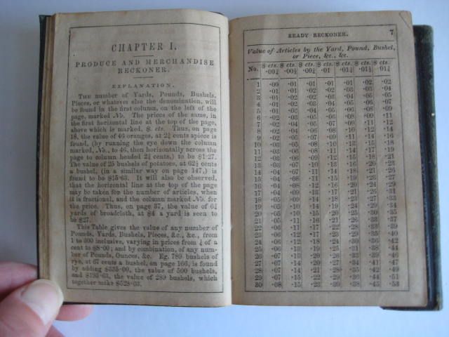 1836 Pocket-Size Leather-Bound Businessman's Manual 1836 Pocket-Size Leather-Bound Businessman's Manual