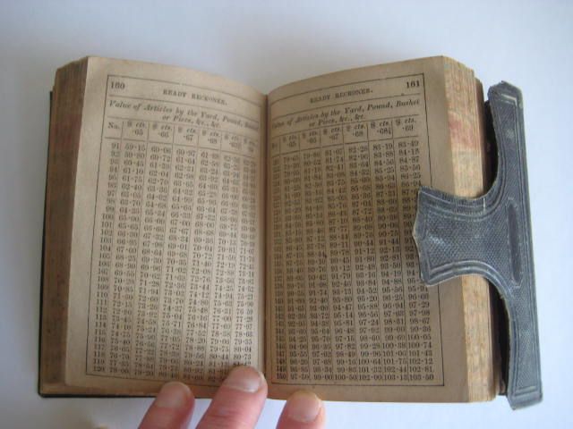 1836 Pocket-Size Leather-Bound Businessman's Manual 1836 Pocket-Size Leather-Bound Businessman's Manual