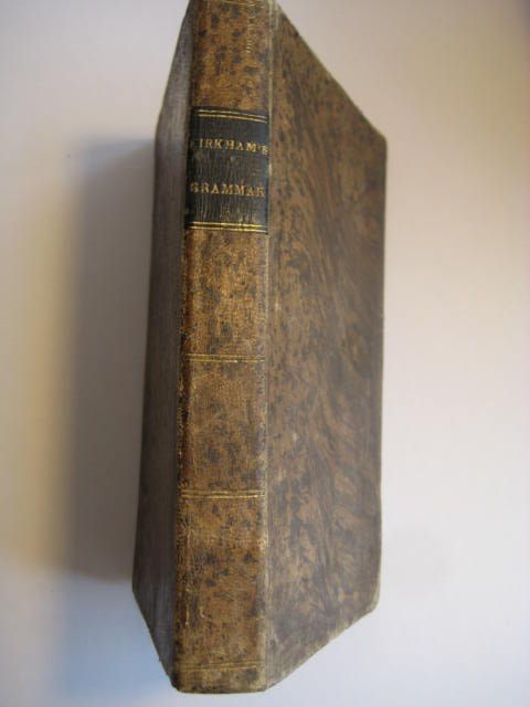 1836 English Grammar Book 1836 English Grammar Book