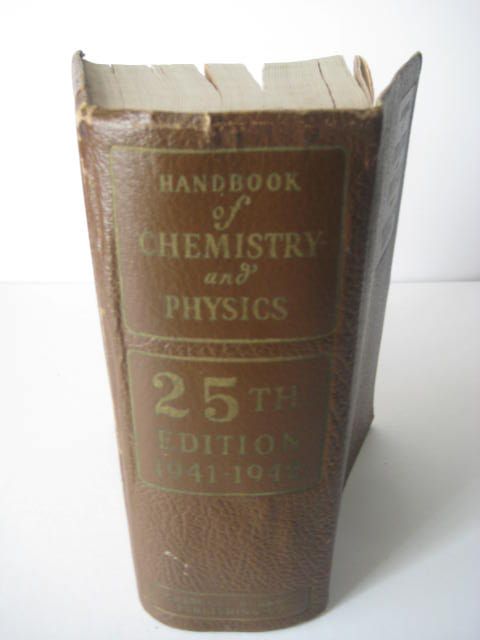 1941 Handbook of Chemistry and Physics 1941 Handbook of Chemistry and Physics