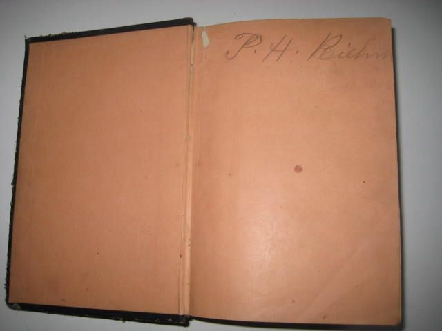 1878 Leather-Bound Hymnal 1878 Leather-Bound Hymnal