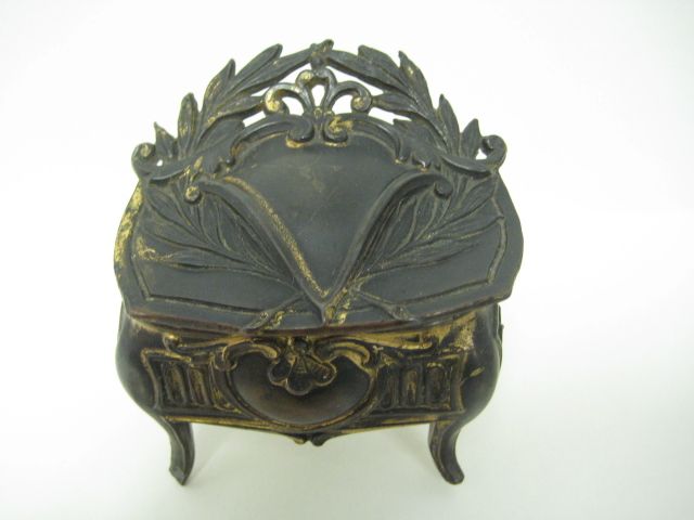 Vintage Metal Jewel Box Vintage Metal Jewel Box