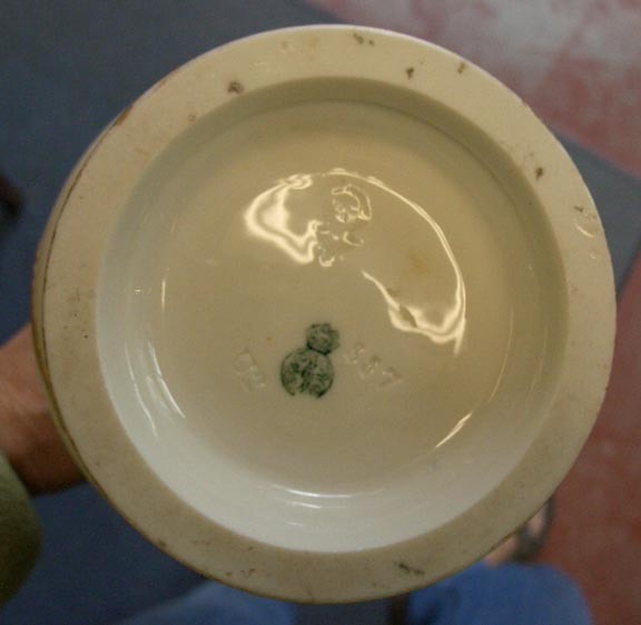 Important Early Royal Worcester Tall Handled Portrait Vases Important Early Royal Worcester Tall Handled Portrait Vases