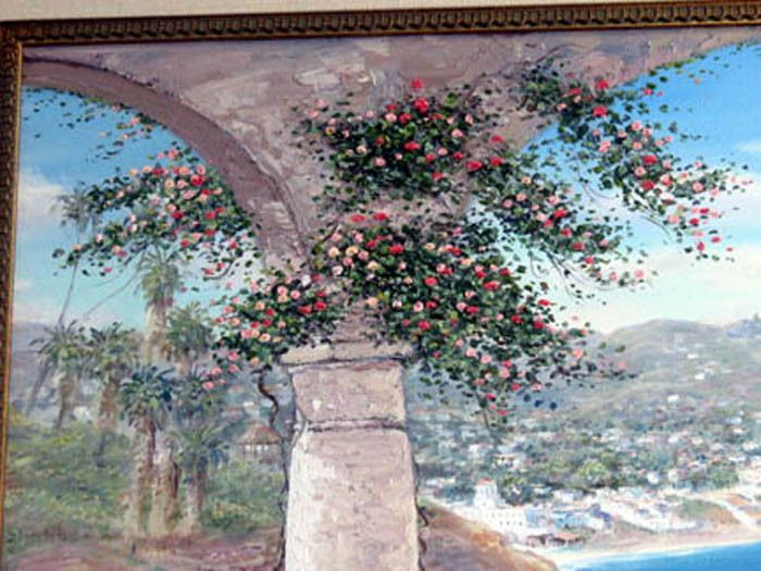 Gorgeous Original Oil Painting by Noted California Artist Francisco (Paco) Garcia Gorgeous Original Oil Painting by Noted California Artist Francisco (Paco) Garcia