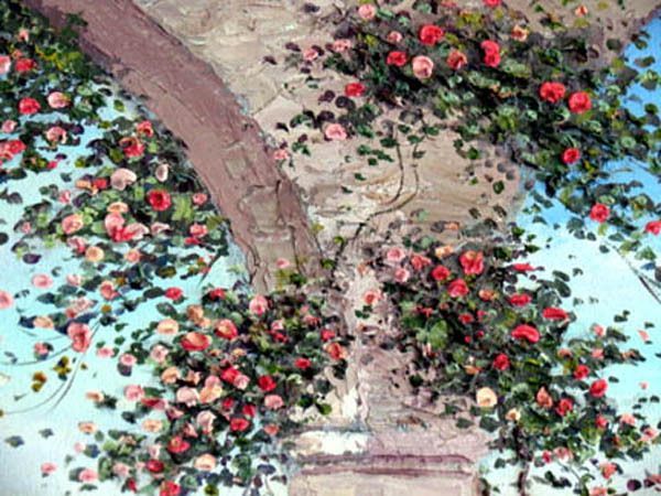 Gorgeous Original Oil Painting by Noted California Artist Francisco (Paco) Garcia Gorgeous Original Oil Painting by Noted California Artist Francisco (Paco) Garcia