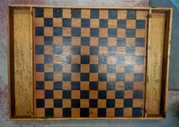 Great Early American Checker Board Game Board Great Early American Checker Board Game Board