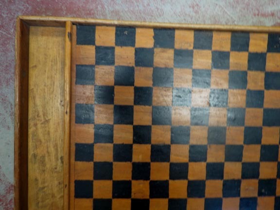 Great Early American Checker Board Game Board Great Early American Checker Board Game Board