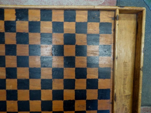 Great Early American Checker Board Game Board Great Early American Checker Board Game Board